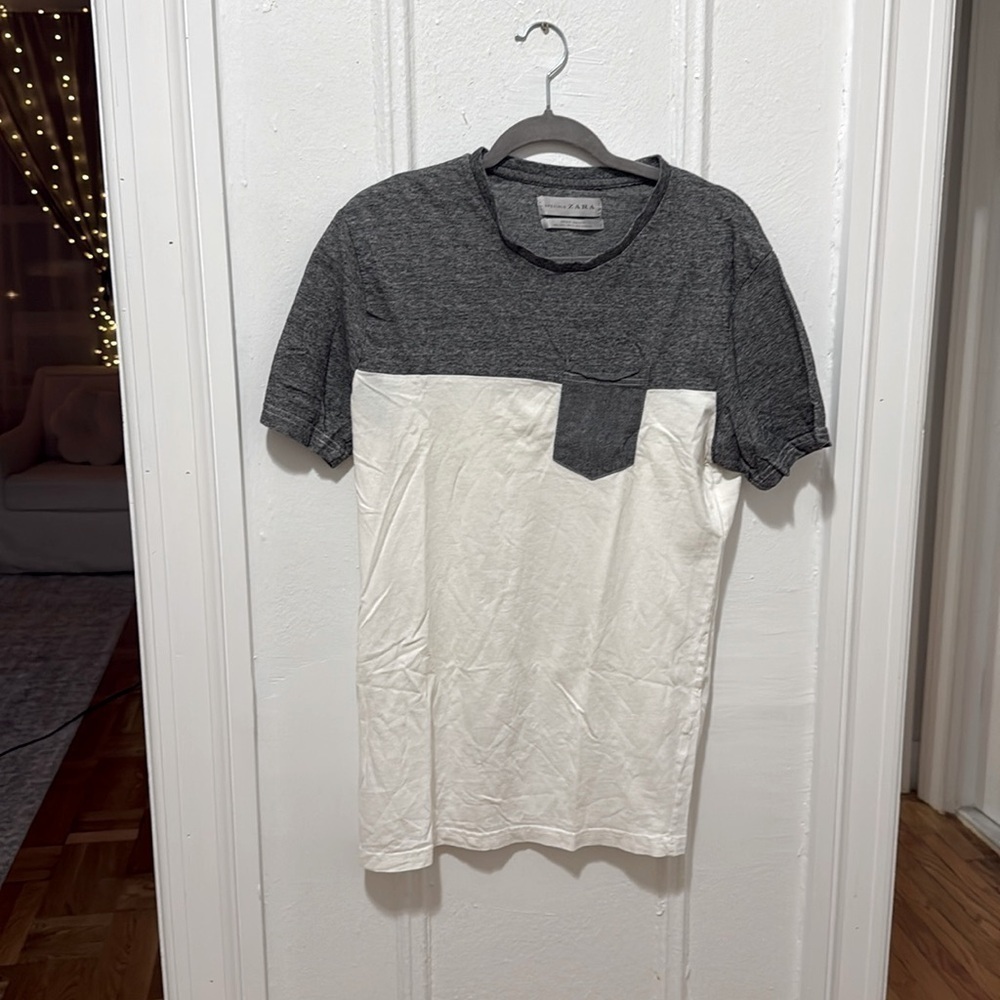 Zara Color Block Shirt